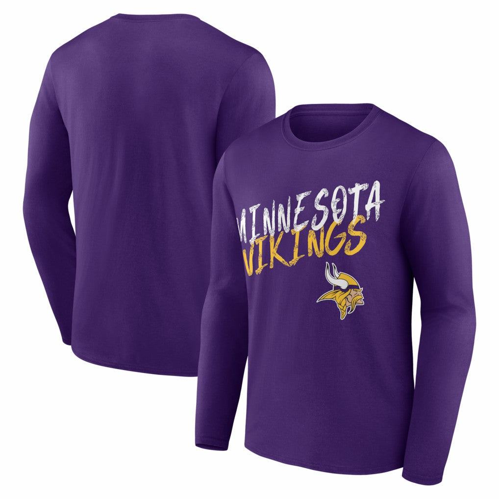 Hustle Long Sleeve T-Shirt - Minnesota Vikings