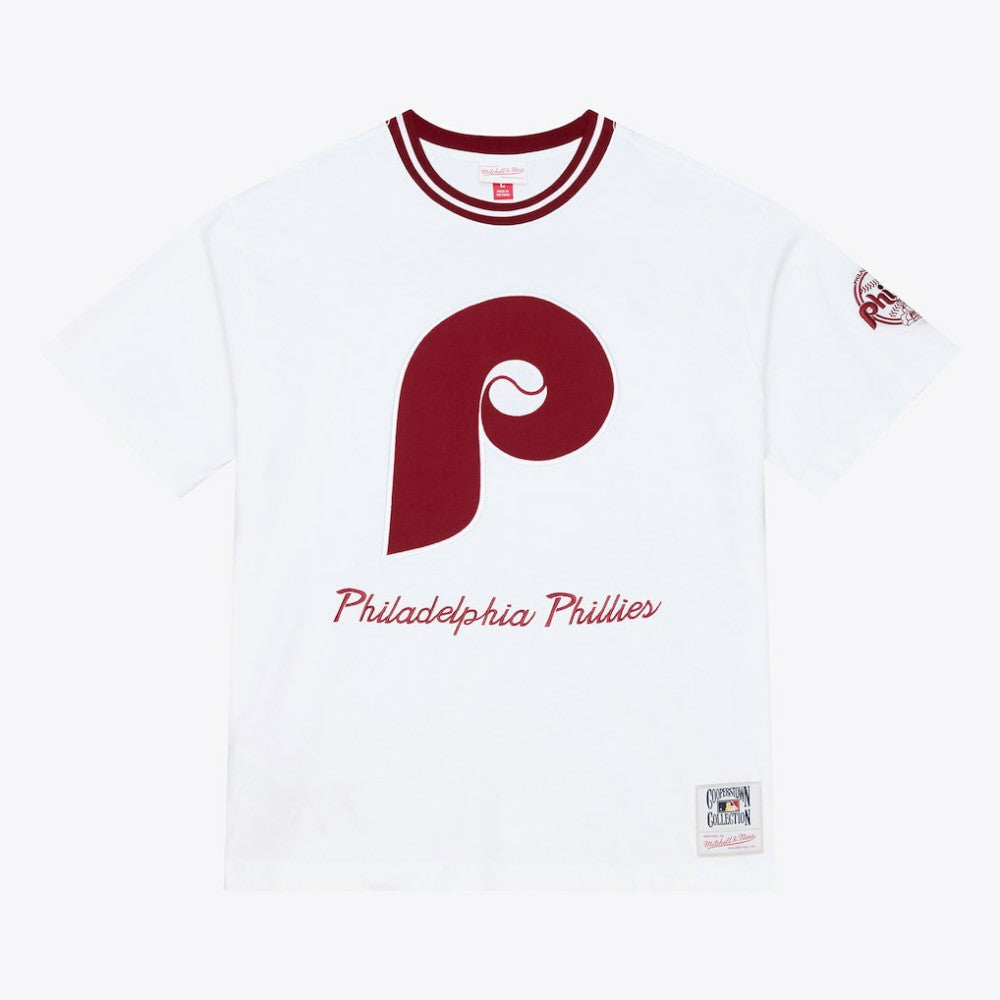 MLB Philadelphia Phillies Mitchell & Ness Cooperstown Collection Arctic T-Shirt