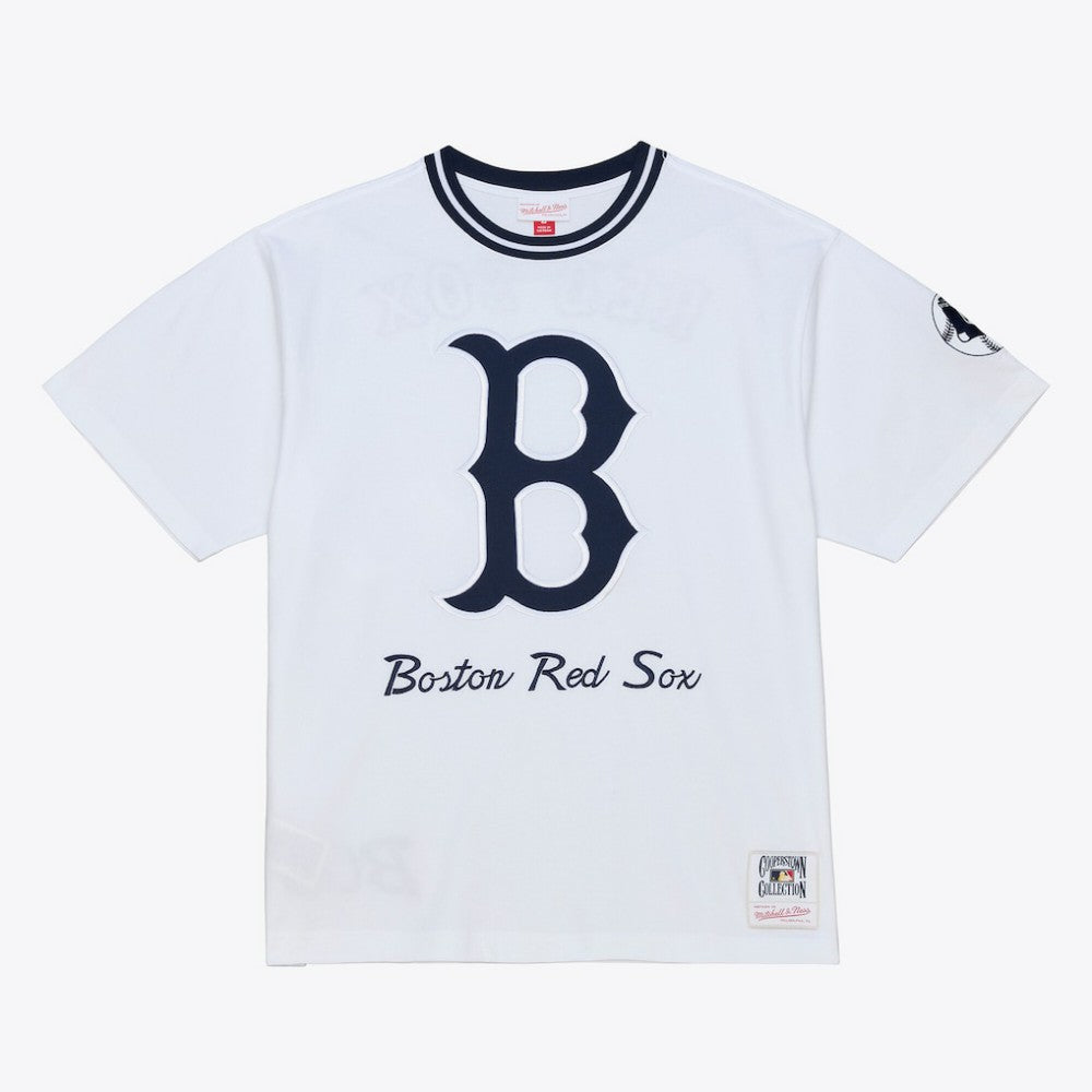 MLB Boston Red Sox Mitchell & Ness Cooperstown Collection Arctic T-Shirt