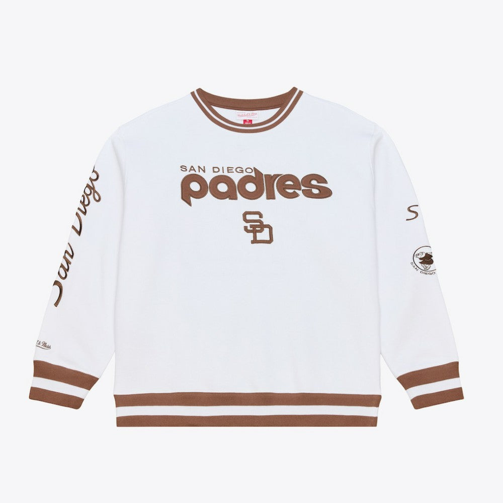 MLB San Diego Padres Mitchell & Ness Arctic Fleece Sweatshirt