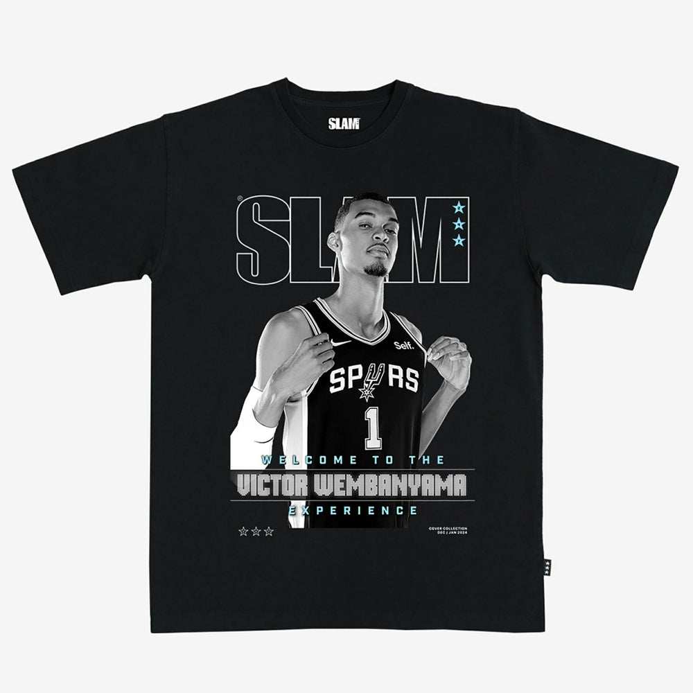 NBA Victor Wembanyama San Antonio Spurs Unisex SLAM Cover T-Shirt