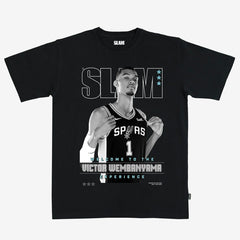 NBA Victor Wembanyama San Antonio Spurs Unisex SLAM Cover T-Shirt