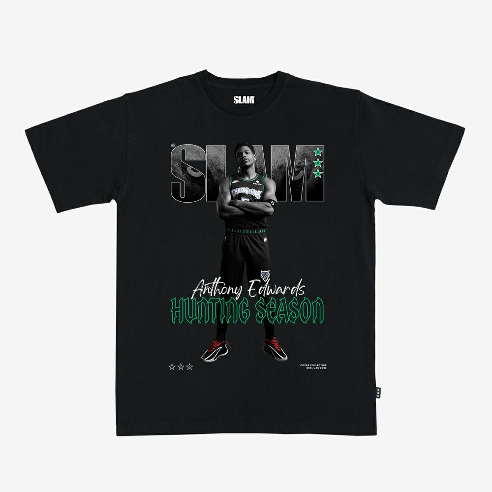 NBA Anthony Edwards Minnesota Timberwolves Unisex SLAM Cover T-Shirt