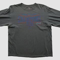 Reebok 2008 Long Sleeve T-shirt - New York Giants