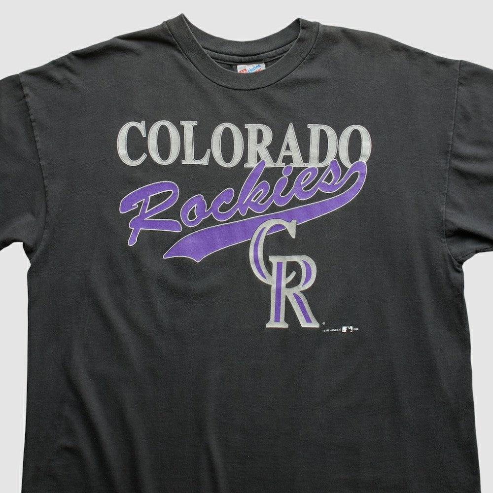 MLB Colorado Rockies Hanes 90s T-shirt