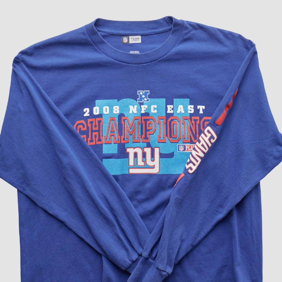 NFL 2008 Long Sleeve T-shirt - New York Giants