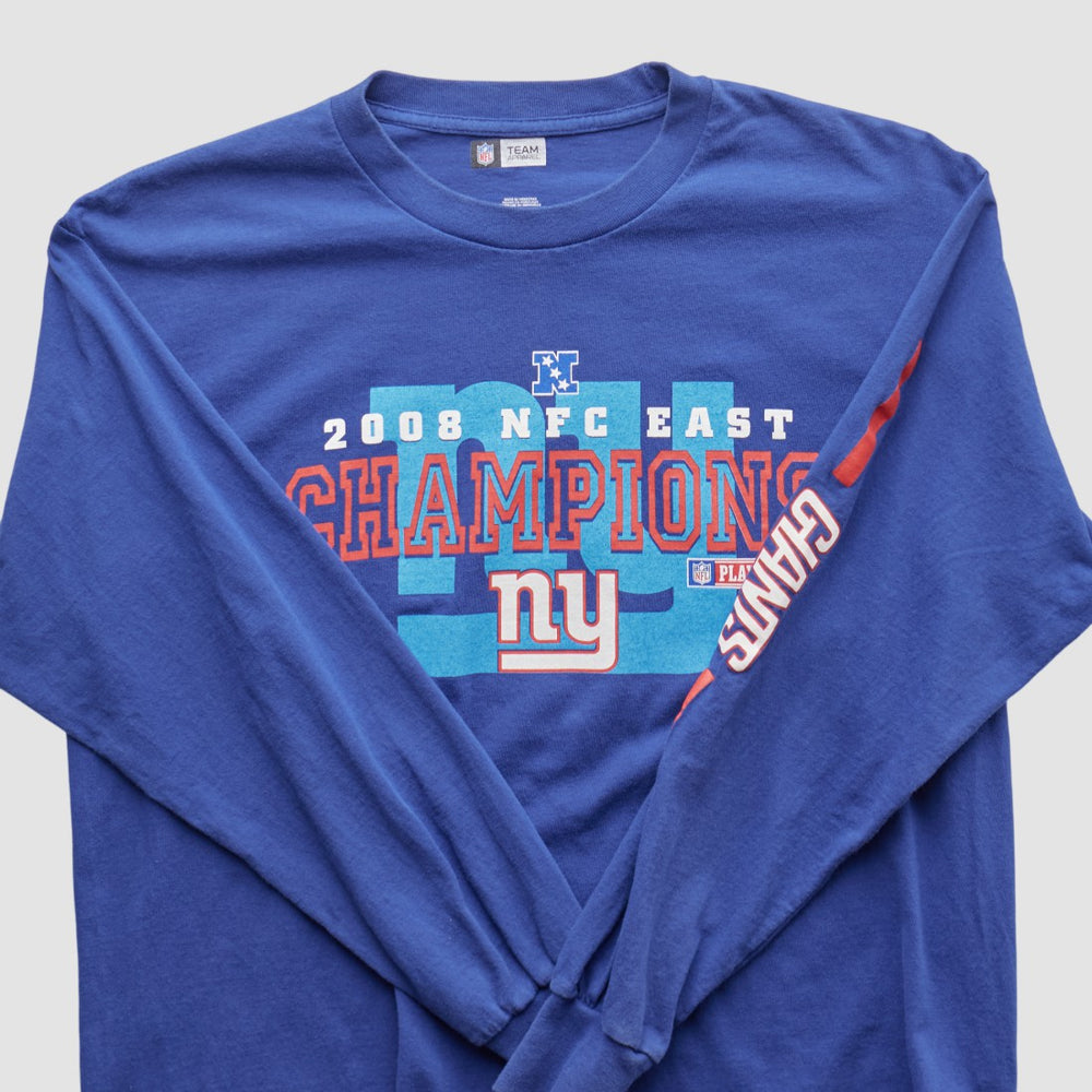 NFL 2008 Long Sleeve T-shirt - New York Giants