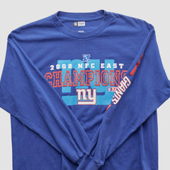 NFL 2008 Long Sleeve T-shirt - New York Giants