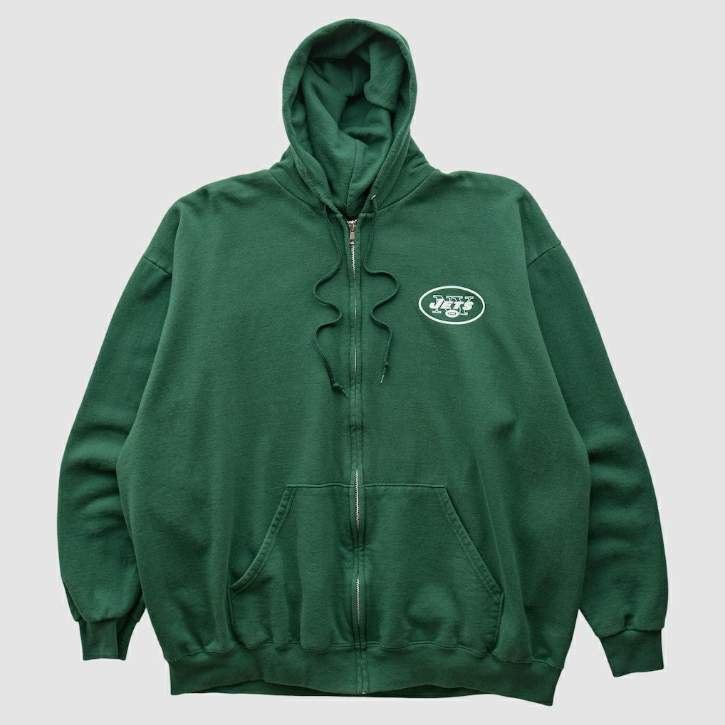 NFL 2000s Hooded Full Zip Sweatshirt - New York Jets