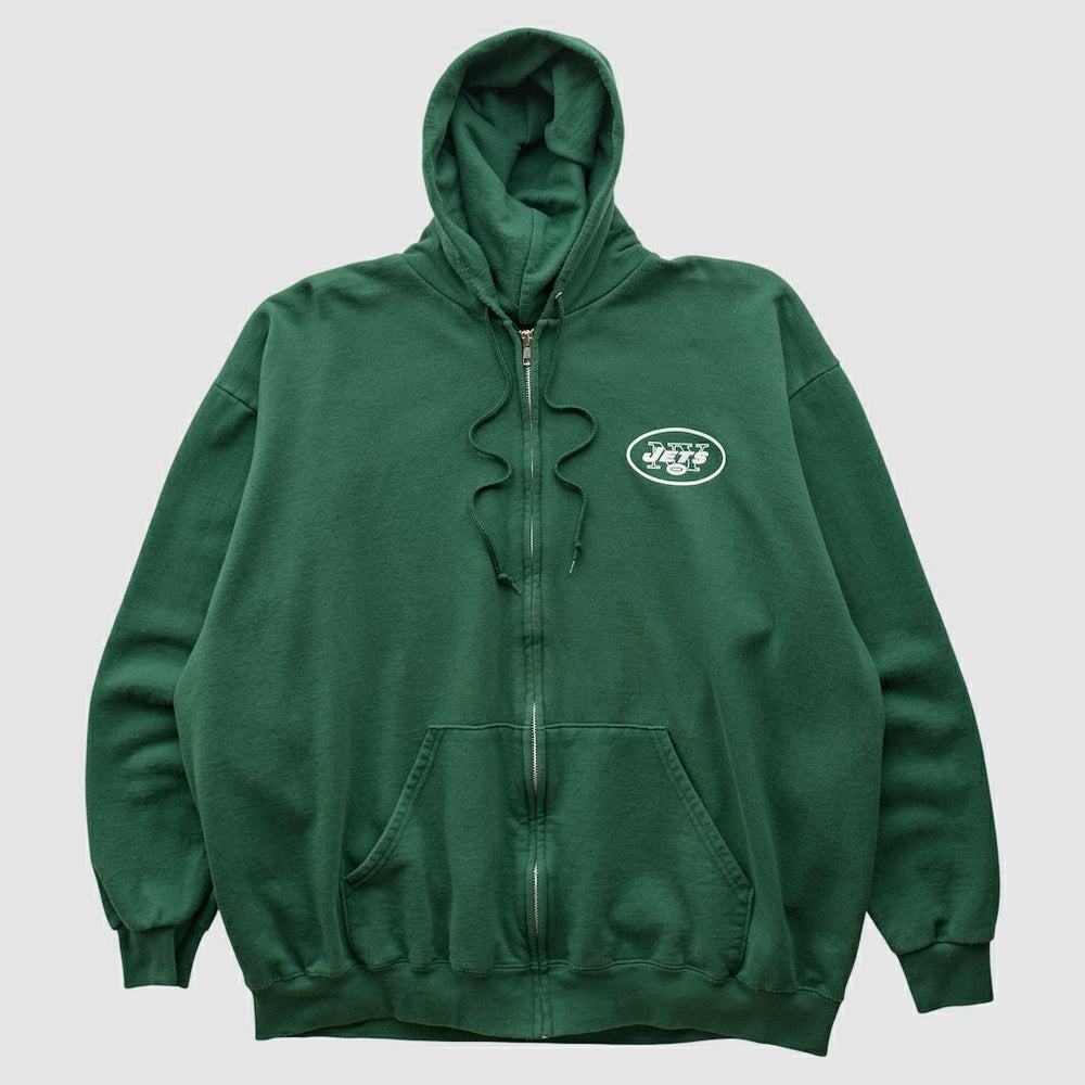 NFL 2000s Hooded Full Zip Sweatshirt - New York Jets