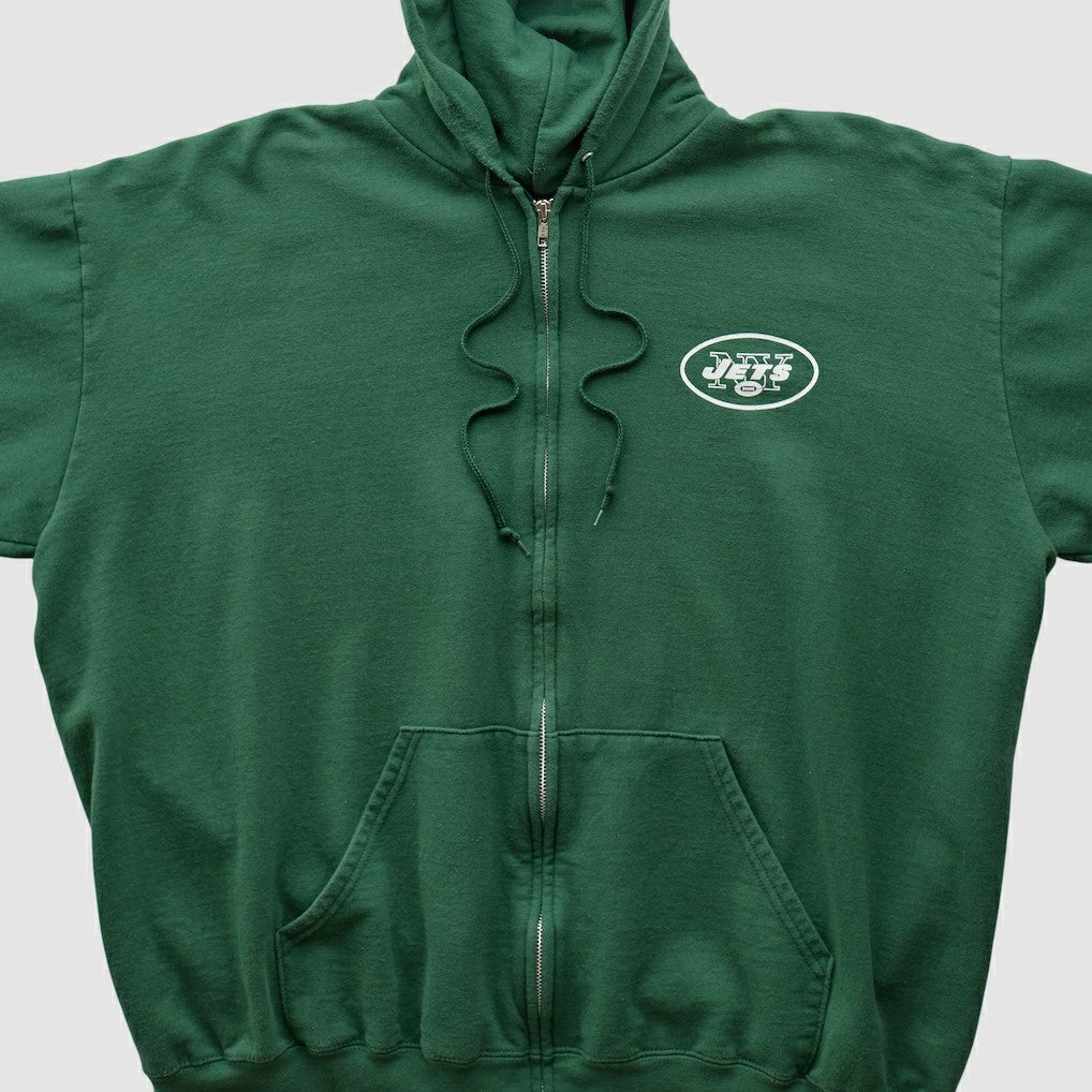 NFL 2000s Hooded Full Zip Sweatshirt - New York Jets