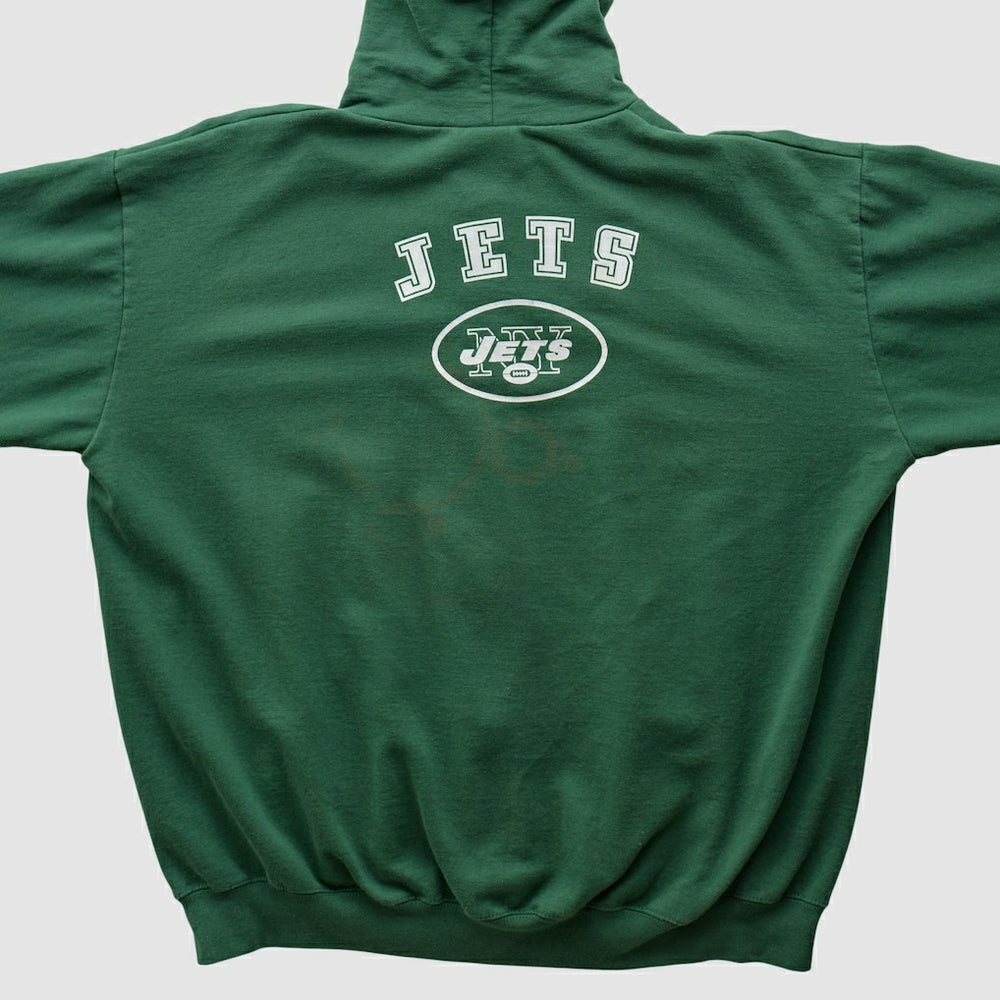 NFL 2000s Hooded Full Zip Sweatshirt - New York Jets
