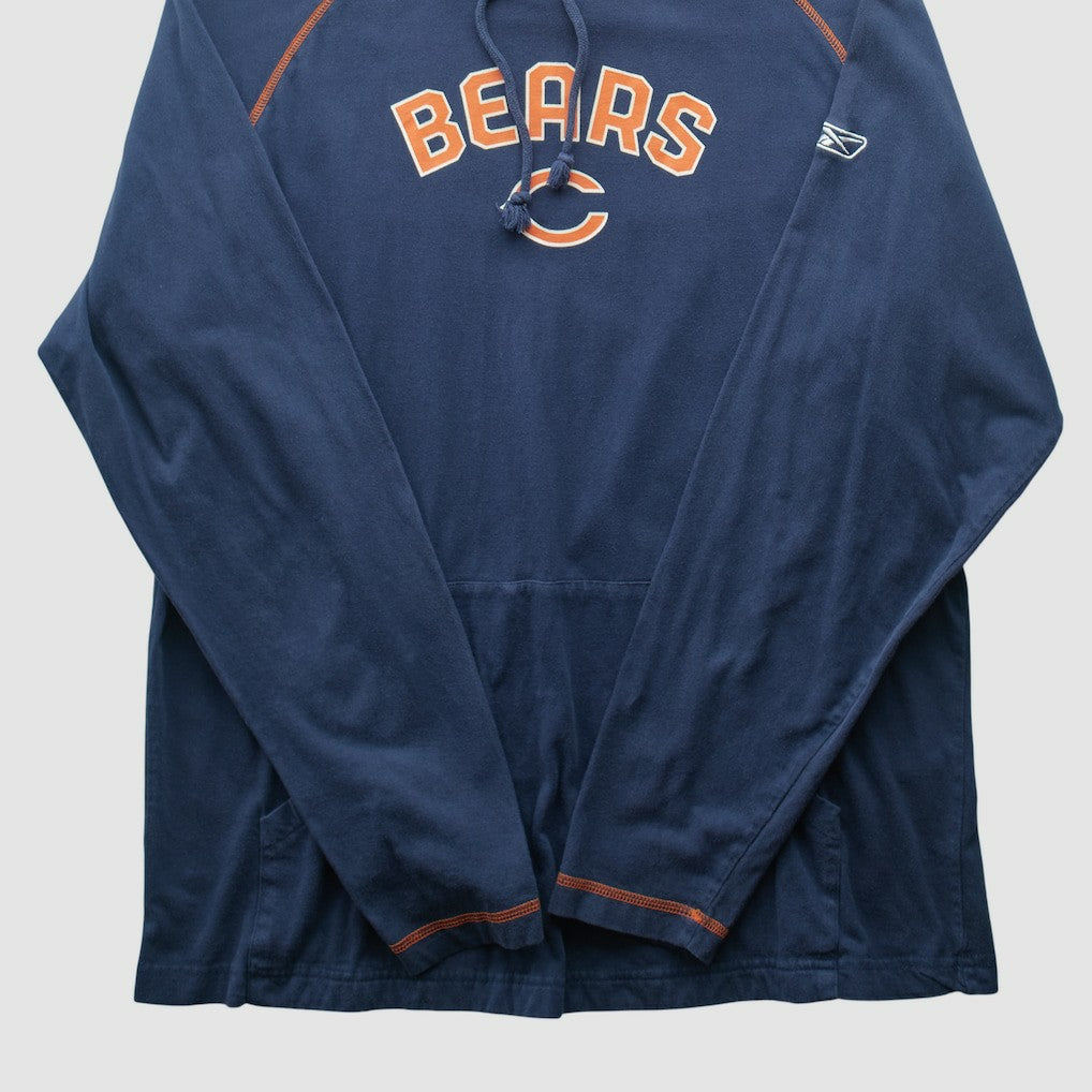 Reebok 2000s Hooded Pullover Sweatshirt - Chicago Bears