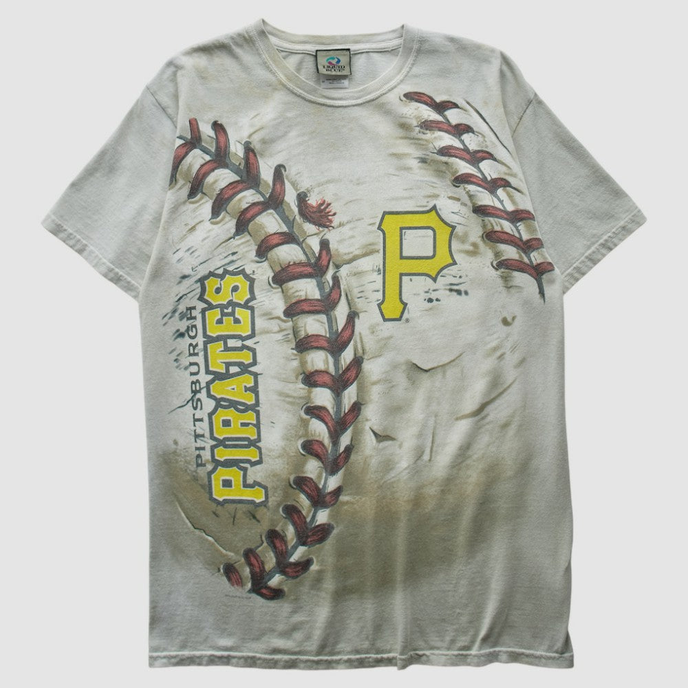 MLB Pittsburgh Pirates Liquid Blue 2000s T-shirt