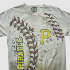 MLB Pittsburgh Pirates Liquid Blue 2000s T-shirt