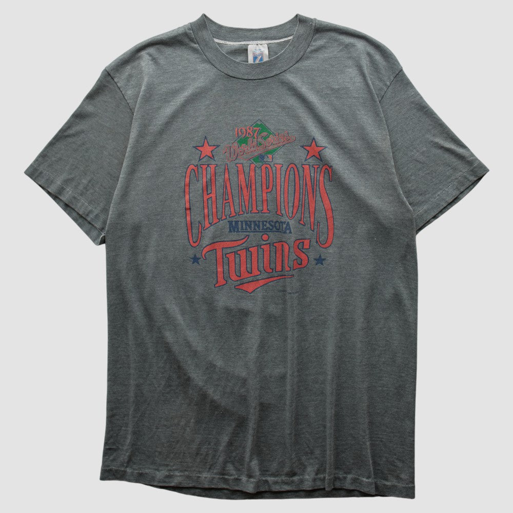 MLB Minnesota Twins Logo 7 1987 T-shirt