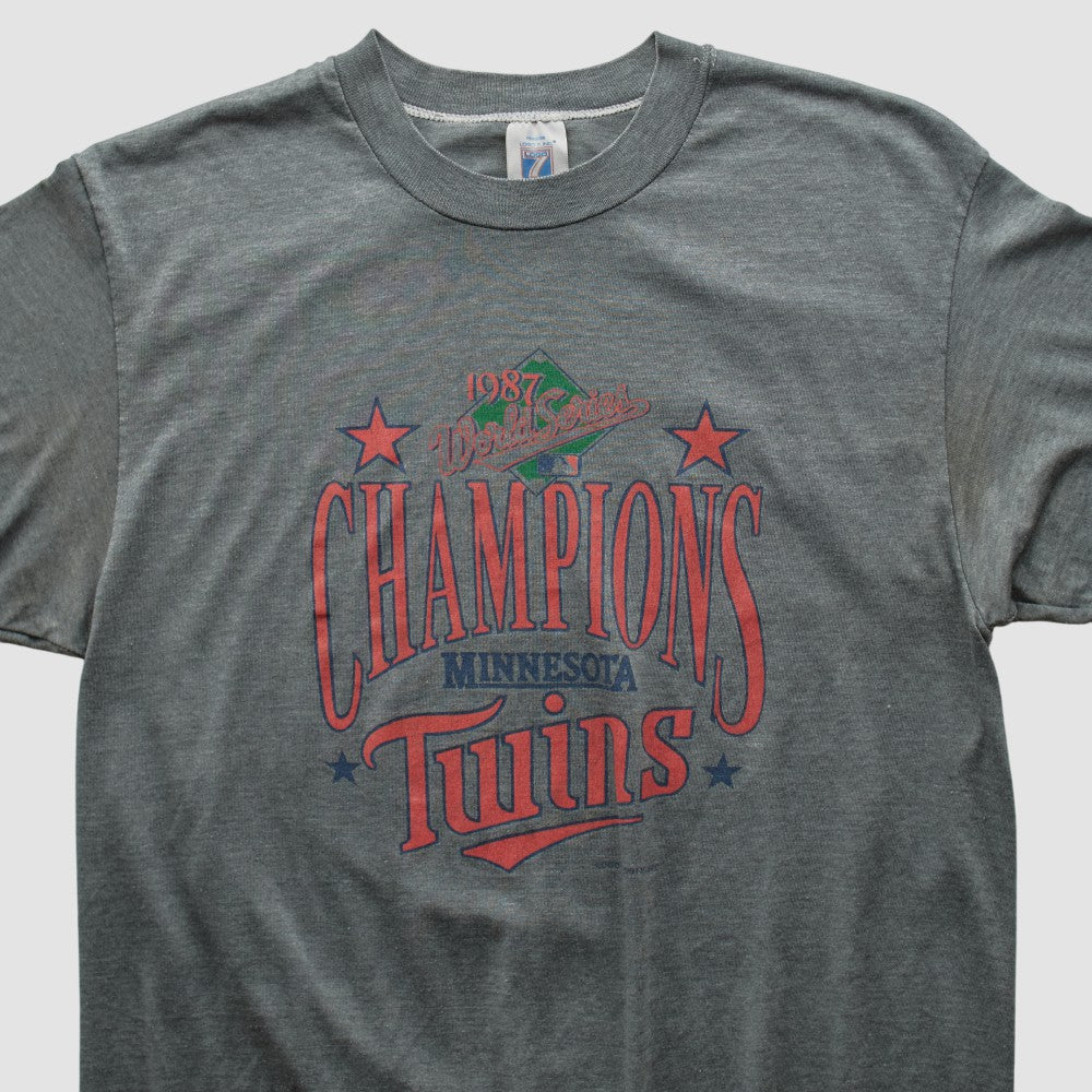 MLB Minnesota Twins Logo 7 1987 T-shirt