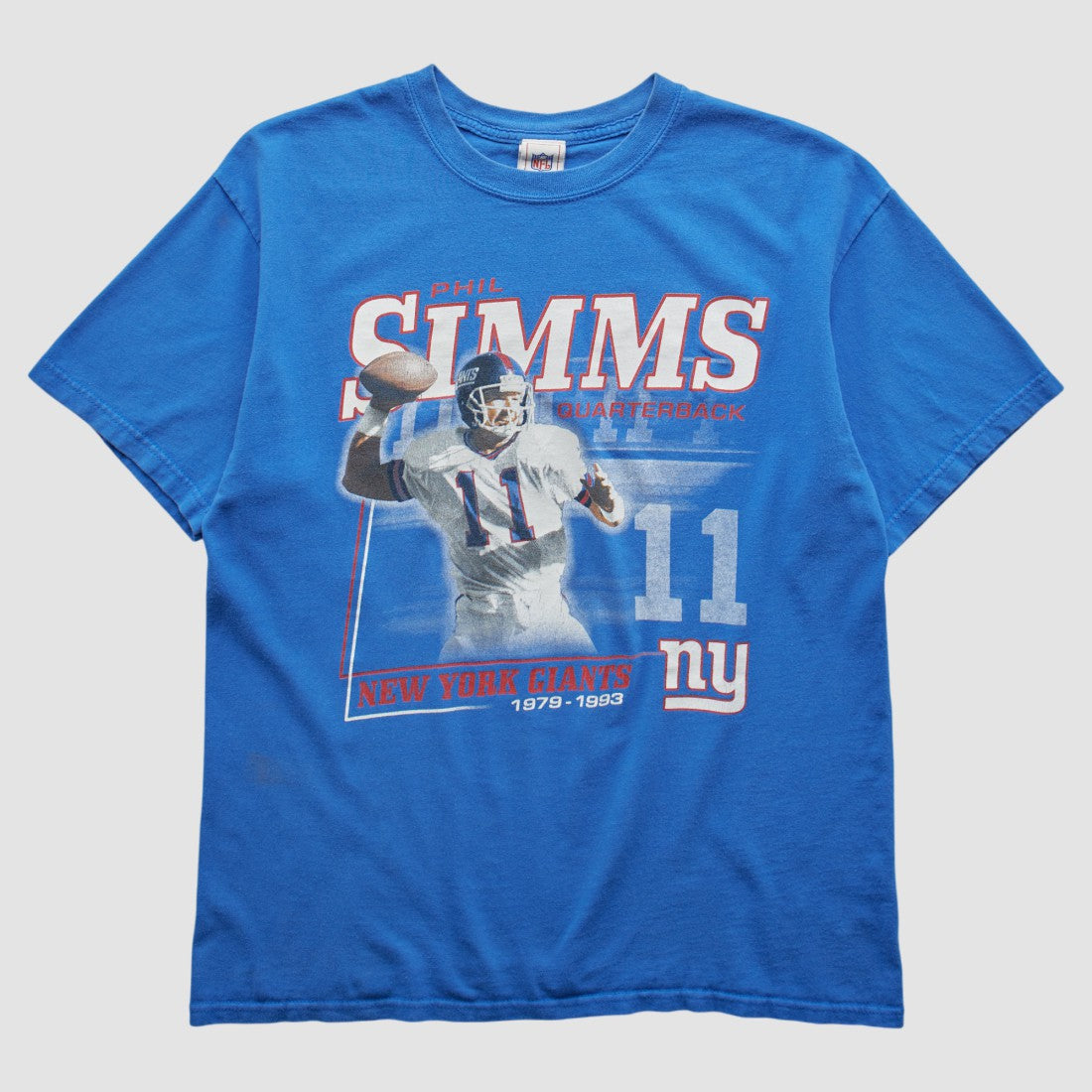 Phil Simms NFL 2000s T-shirt - New York Giants