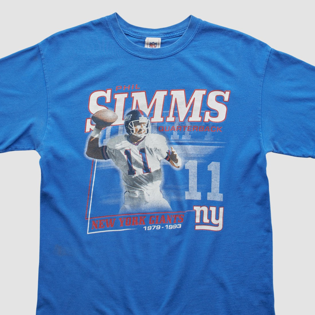Phil Simms NFL 2000s T-shirt - New York Giants