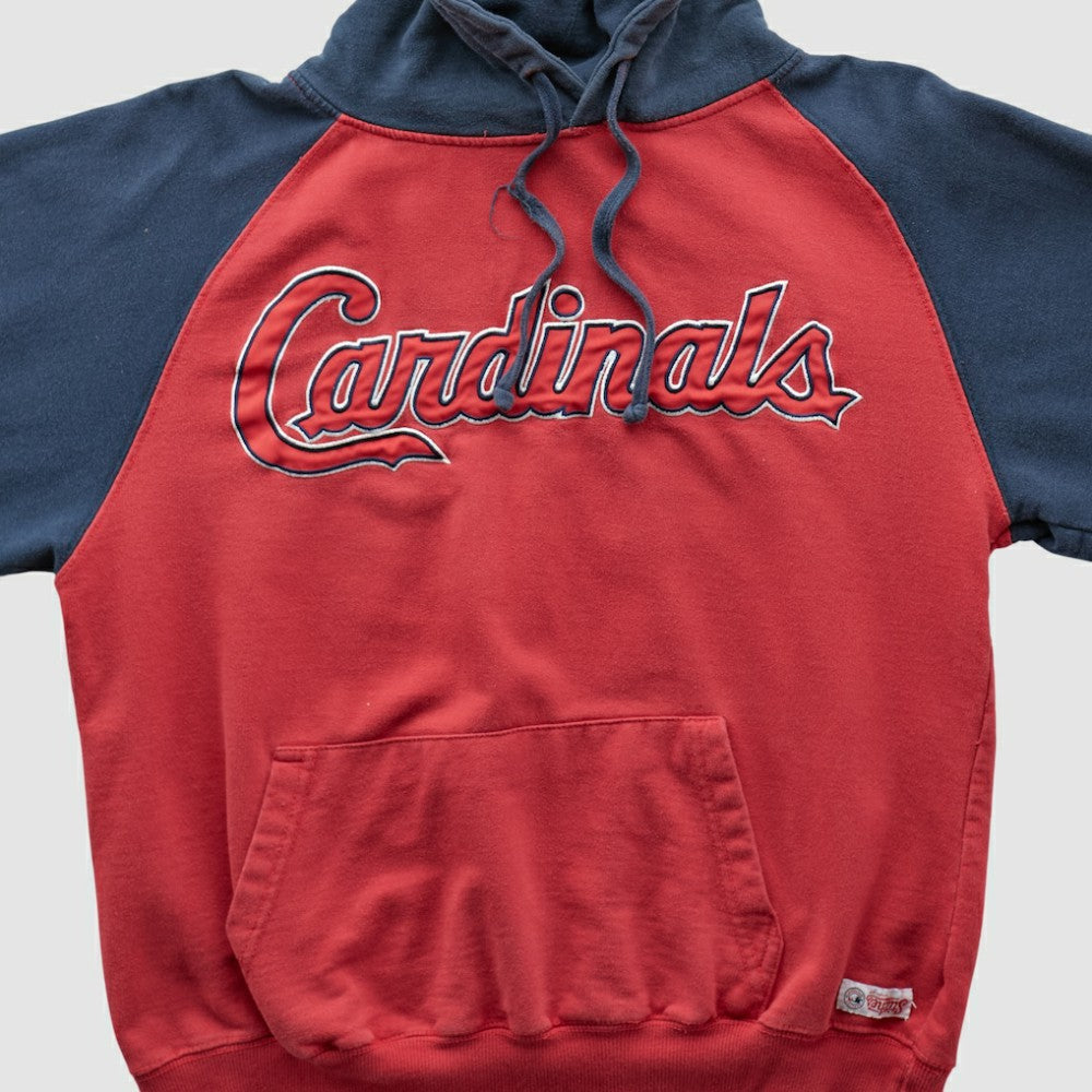 MLB St. Louis Cardinals Stitches 2000s Hooded Pullover Sweatshirt