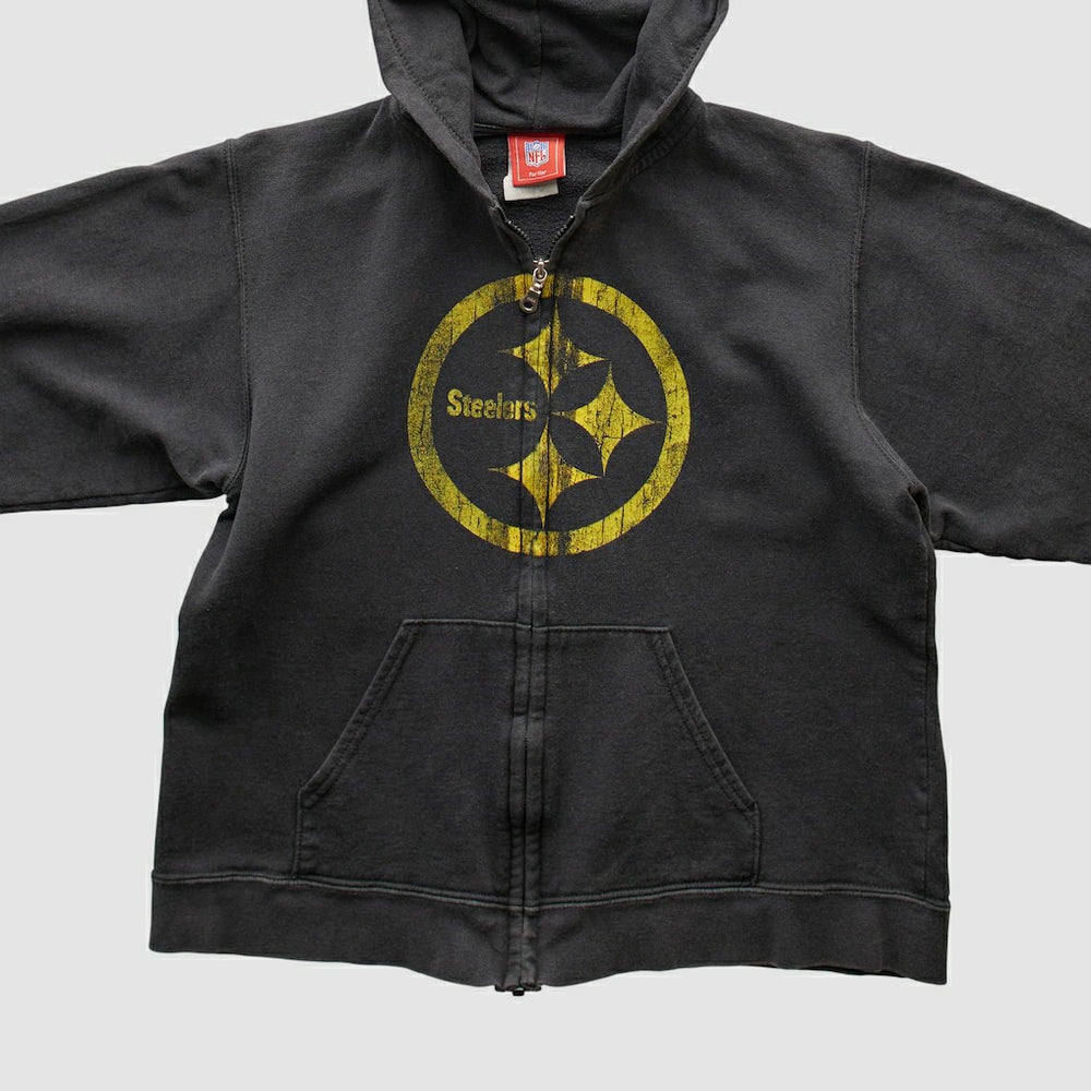 NFL 2000s Hooded Full Zip Sweatshirt - Pittsburgh Steelers