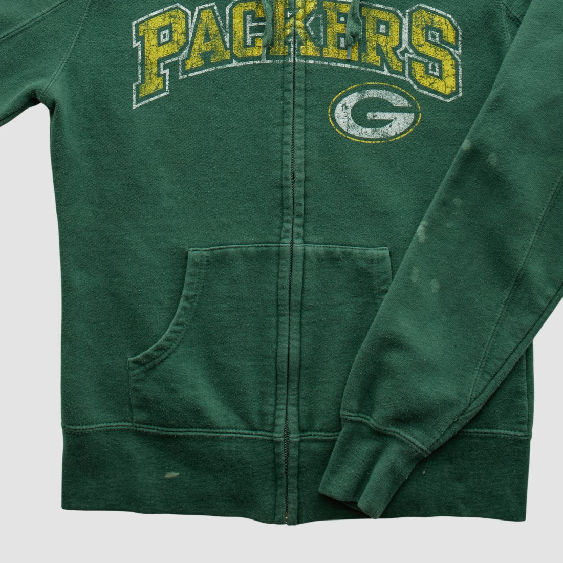 NFL 2010s Hooded Full Zip Sweatshirt - Green Bay Packers