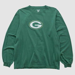 Reebok 2000s Long Sleeve T-shirt - Green Bay Packers