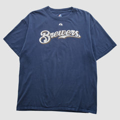 MLB Milwaukee Brewers Majestic 2000s T-shirt