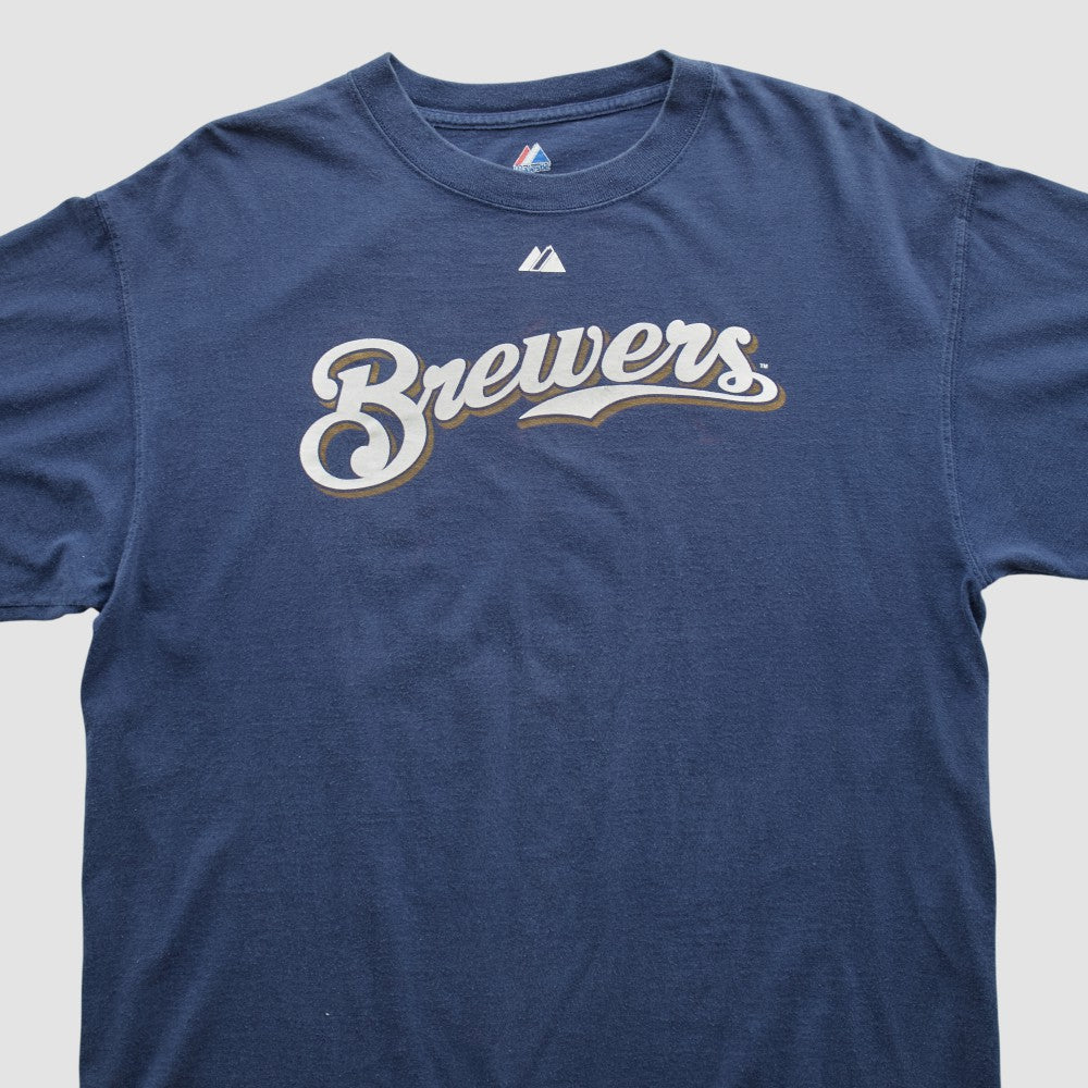 MLB Milwaukee Brewers Majestic 2000s T-shirt