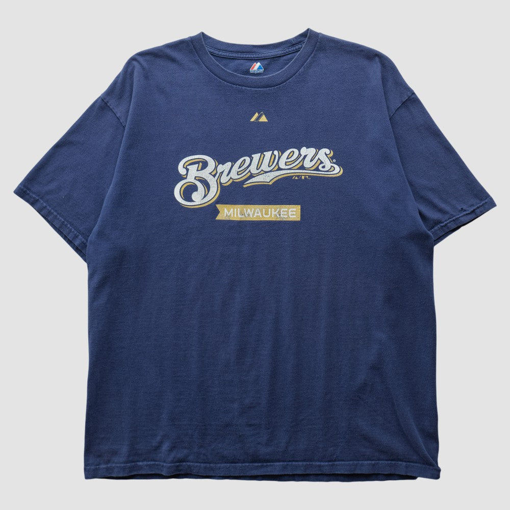 MLB Milwaukee Brewers Majestic 2010 T-shirt