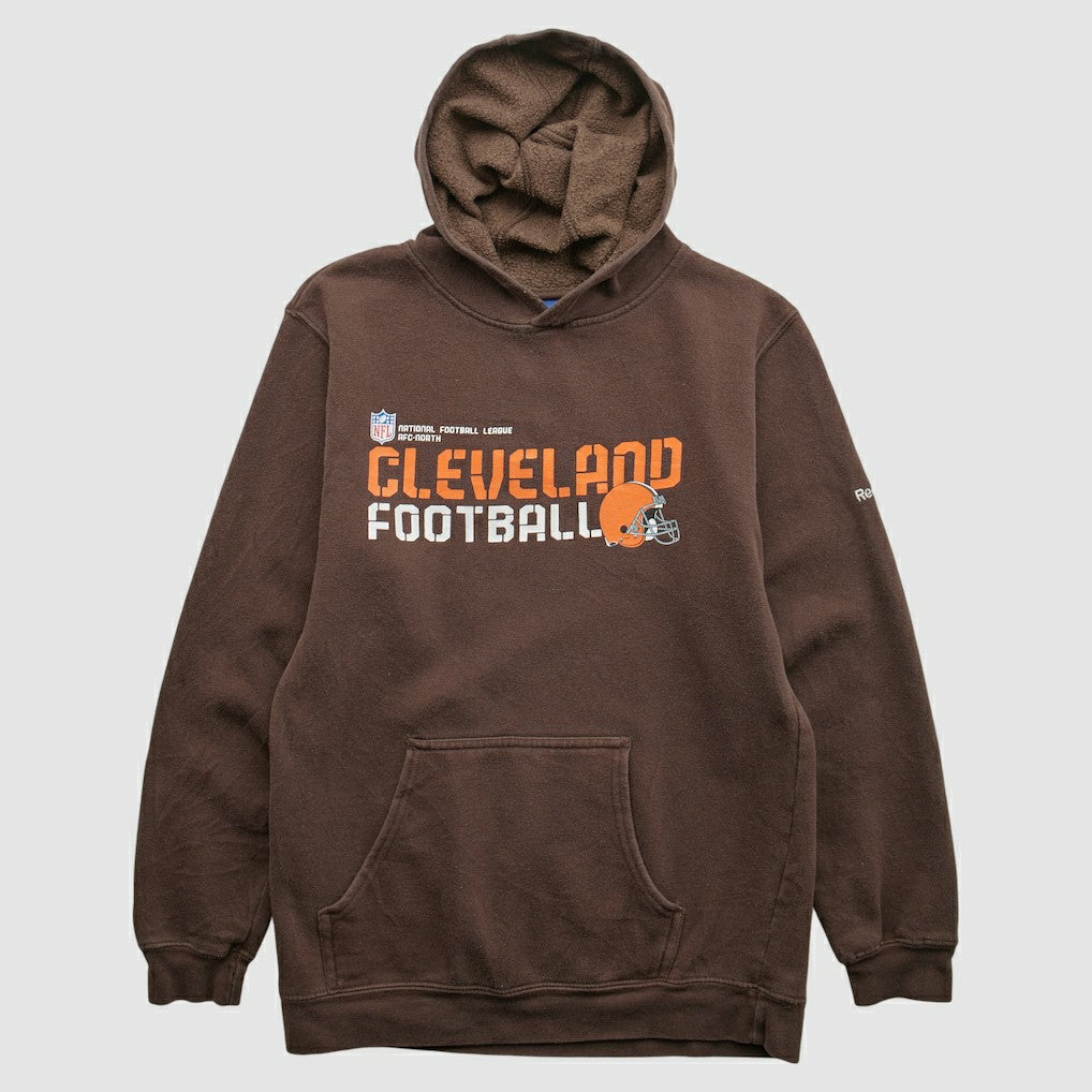 Reebok 2000s Hooded Pullover Sweatshirt - Cleveland Browns