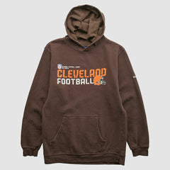 Reebok 2000s Hooded Pullover Sweatshirt - Cleveland Browns