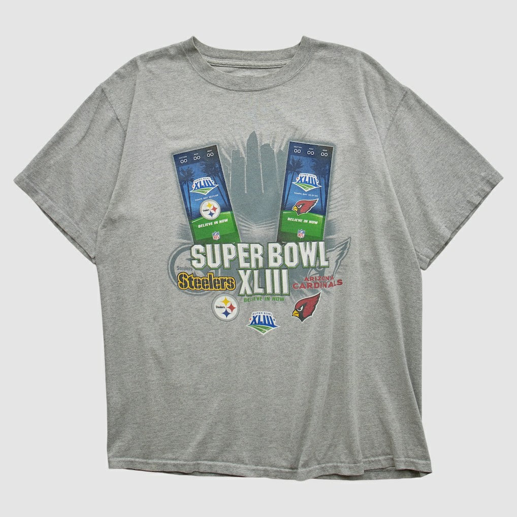 NFL Super Bowl XLIII NFL 2009 T-shirt - Pittsburgh Steelers