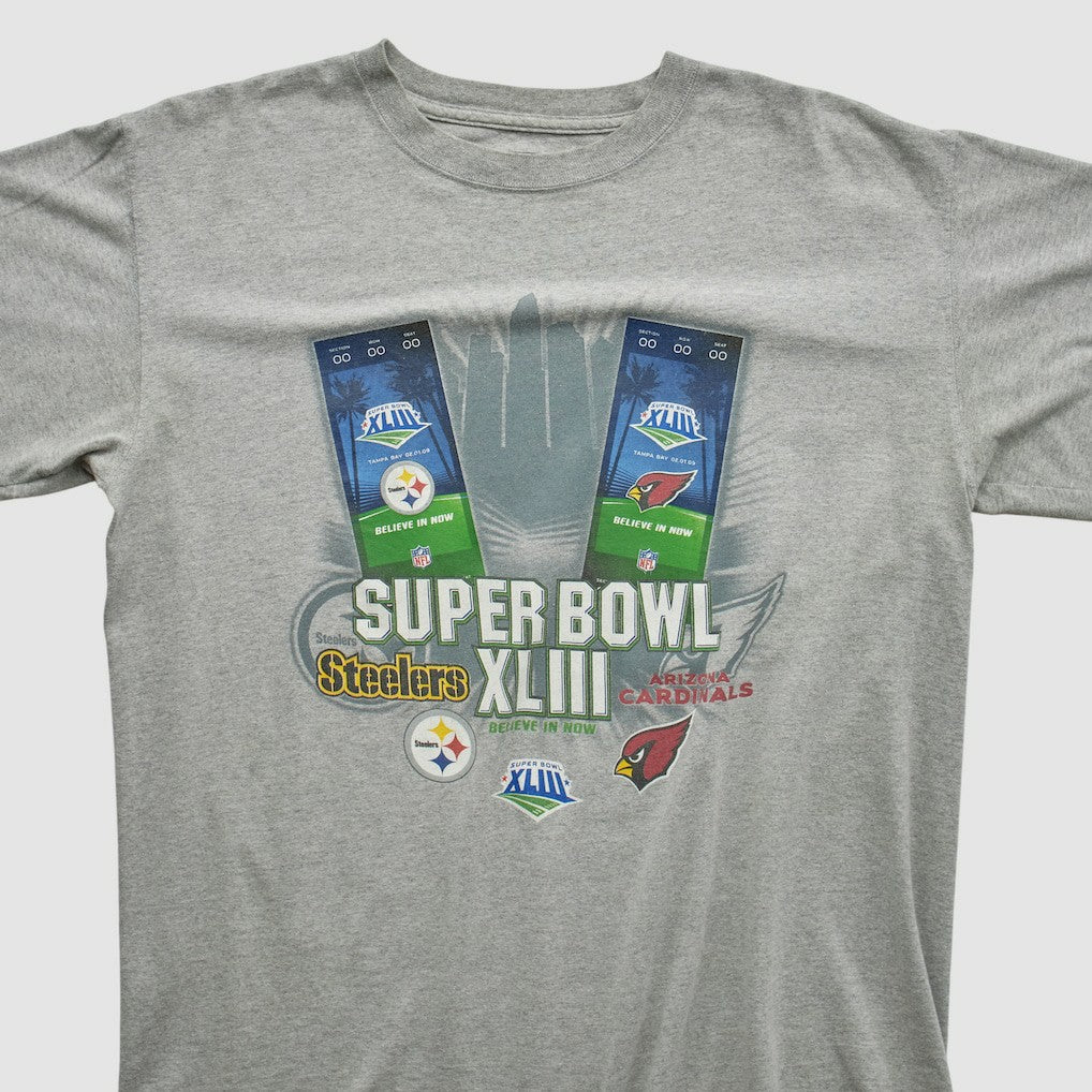 NFL Super Bowl XLIII NFL 2009 T-shirt - Pittsburgh Steelers