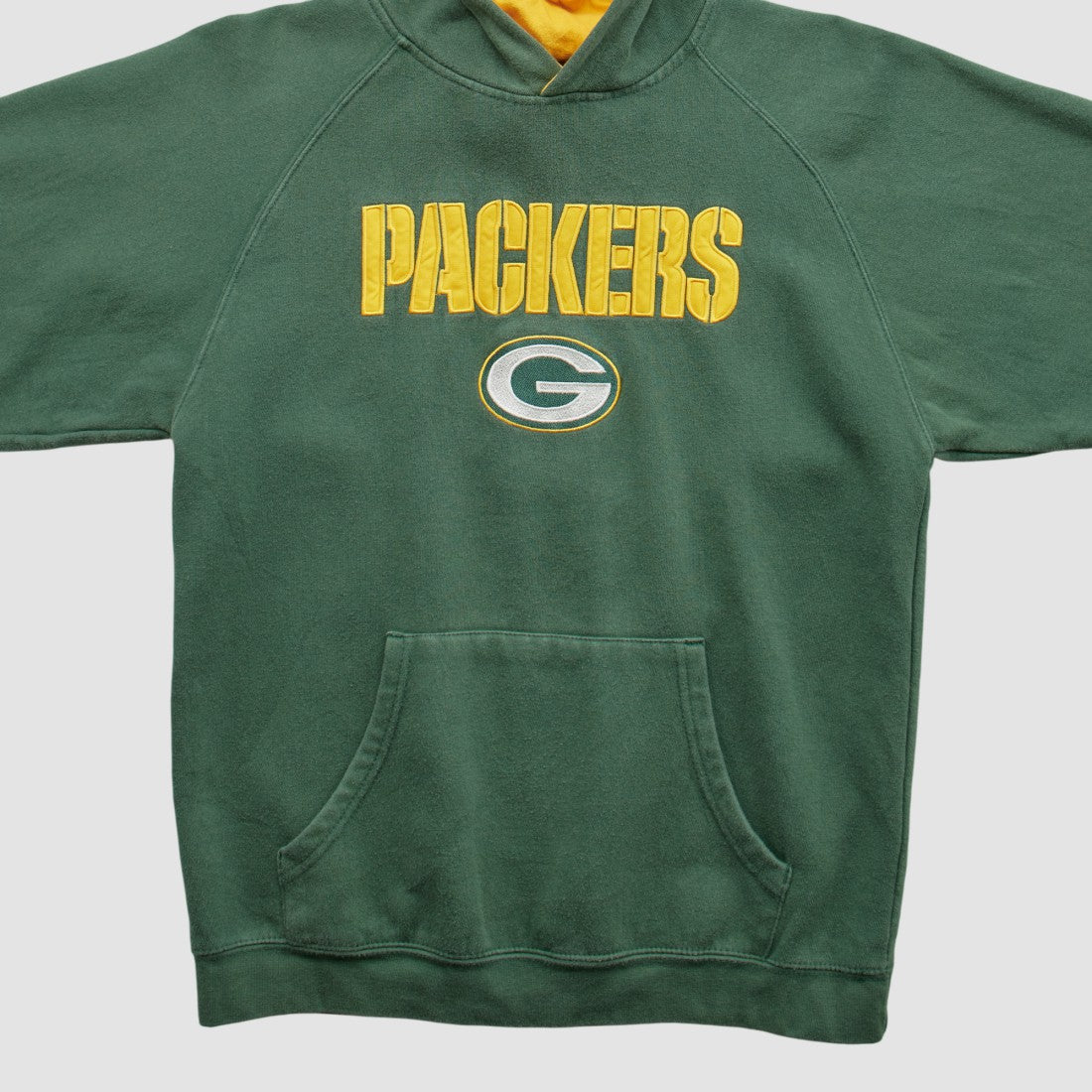 Reebok 2000s Hooded Pullover Sweatshirt - Green Bay Packers