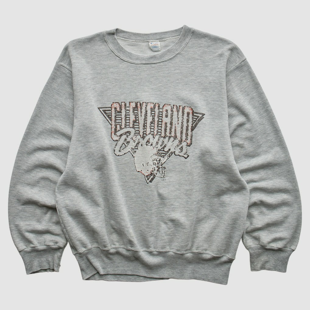 Champion 90s Pullover Sweatshirt - Cleveland Browns