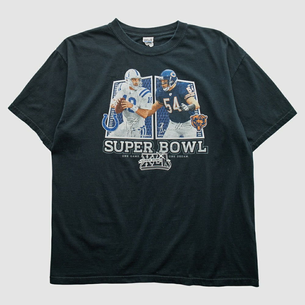 Superbowl XLII Anvil 2008 T-shirt - Indianapolis Colts