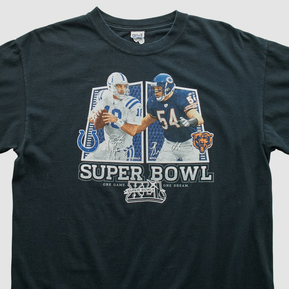Superbowl XLII Anvil 2008 T-shirt - Indianapolis Colts
