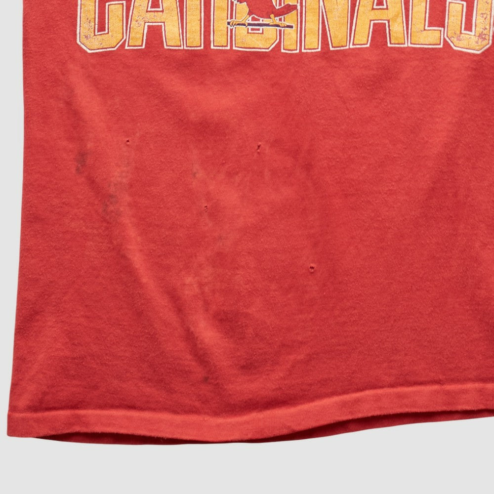 MLB St. Louis Cardinals Logo 7 90s T-shirt