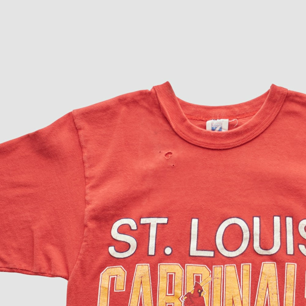 MLB St. Louis Cardinals Logo 7 90s T-shirt