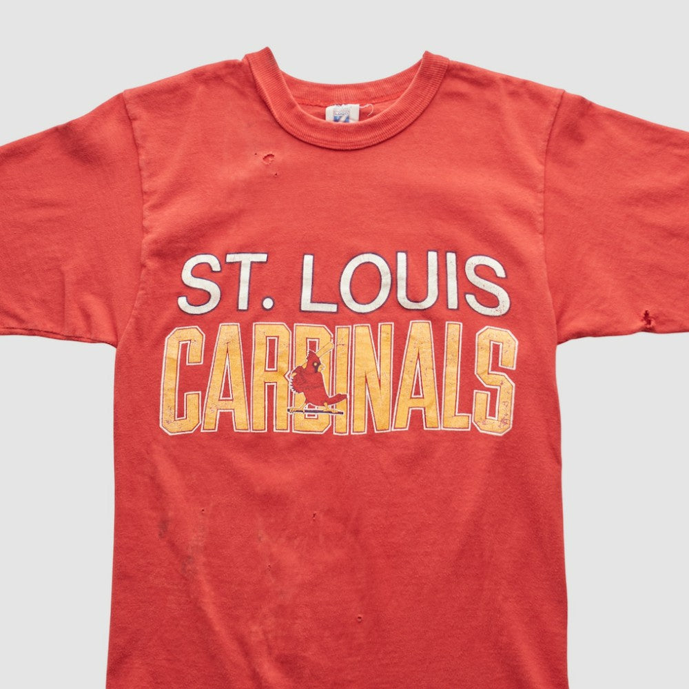 MLB St. Louis Cardinals Logo 7 90s T-shirt