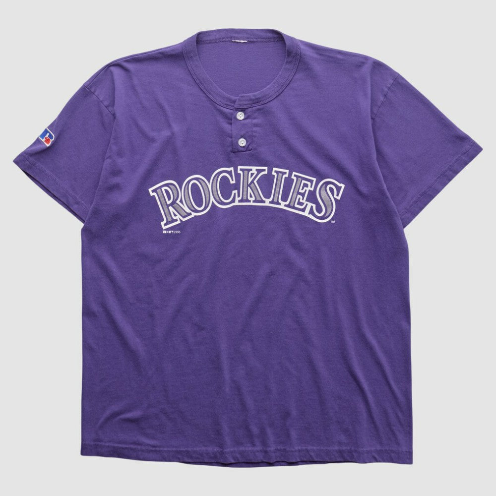MLB Colorado Rockies Russell 1996 T-shirt