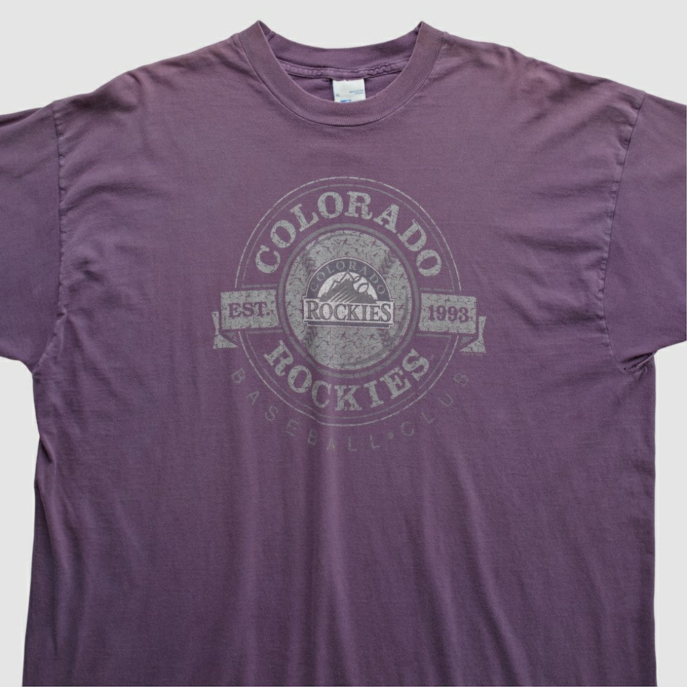 MLB Colorado Rockies Salem Sportswear 1993 T-shirt