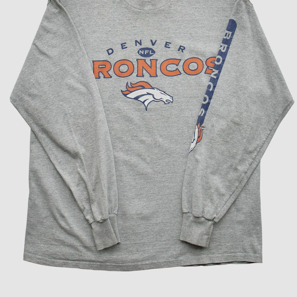 Lee Apparel 2000s Long Sleeve T-shirt - Denver Broncos