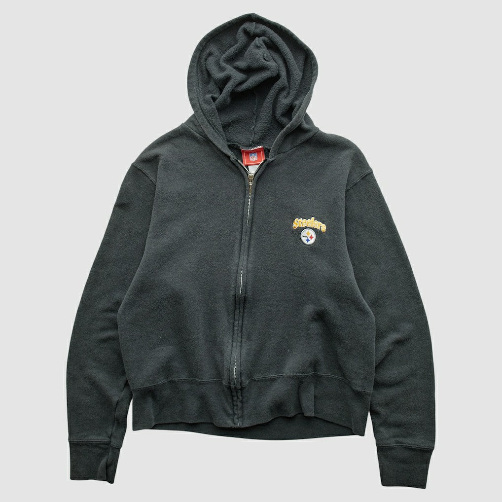 NFL 2000s Hooded Full Zip Sweatshirt - Pittsburgh Steelers