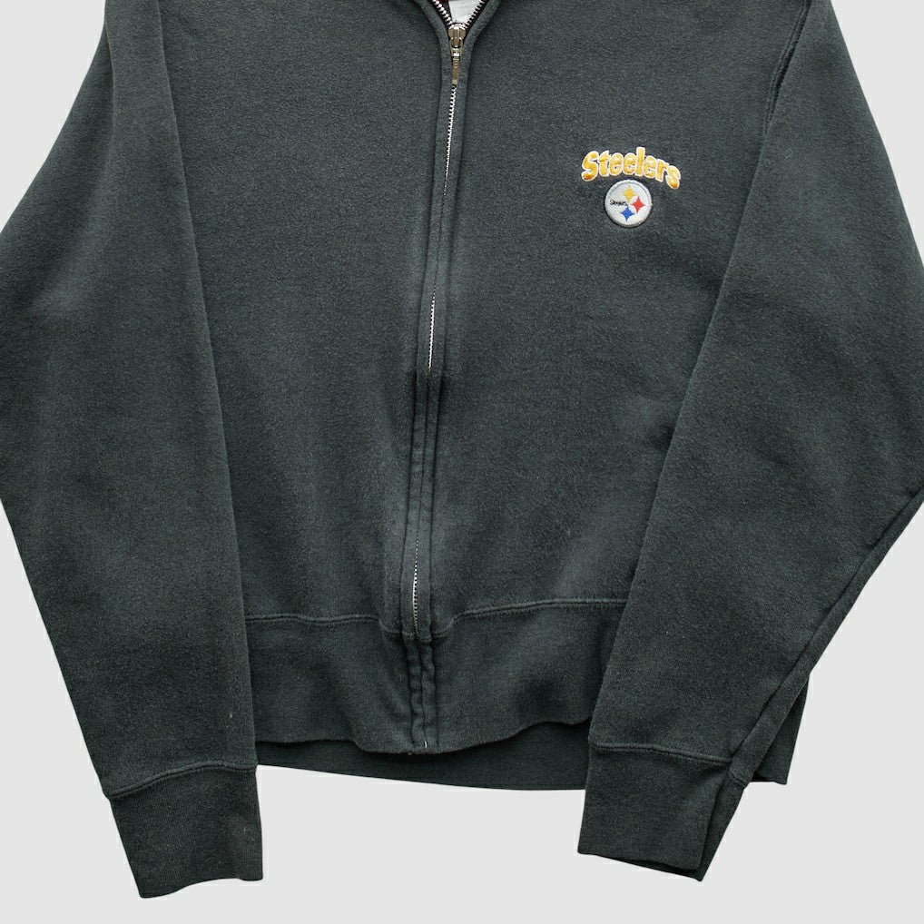 NFL 2000s Hooded Full Zip Sweatshirt - Pittsburgh Steelers