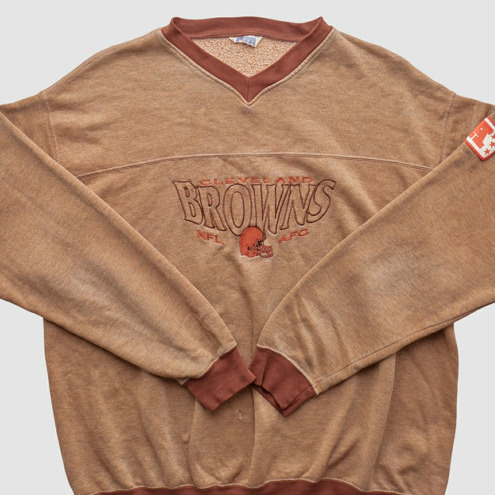 CRABLE SPORTSWEAR 90s Pullover Sweatshirt - Cleveland Browns