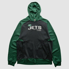 Reebok 2010s Hooded Pullover Sweatshirt - New York Jets