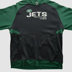 Reebok 2010s Hooded Pullover Sweatshirt - New York Jets