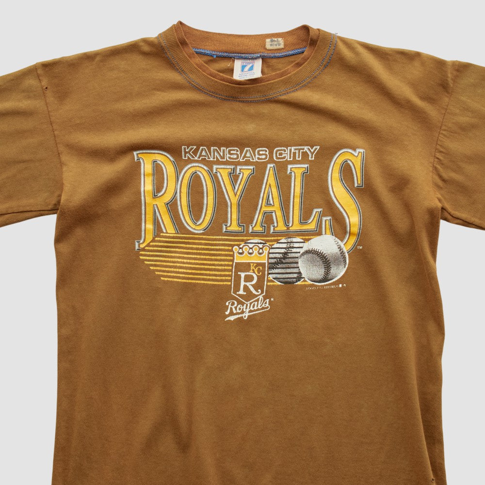 MLB Kansas City Royals Logo 7 90s T-shirt
